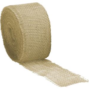 Jute decoratie/hobby lint naturel 7 cm x 25 meter op rol Beige