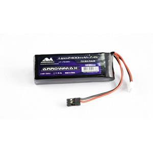 ArrowMax Modellbau-Empfängerakku (LiPo) 7.4V 2400 mAh Stick JR