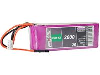 hacker LiPo accupack 7.4 V 2000 mAh Aantal cellen: 2 5 C Softcase JR