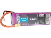 hacker LiPo accupack 7.4 V 3500 mAh Aantal cellen: 2 10 C Softcase XT60