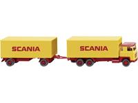 045702 H0 Scania Koffer vrachtwagencombinatie
