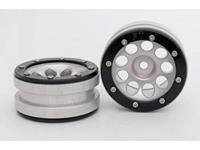 metsafil 1:10 Crawler Felgen PT-Ecohole Silber 2St.