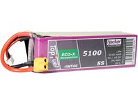 hacker LiPo accupack 18.5 V 5100 mAh Aantal cellen: 5 20 C Softcase XT60