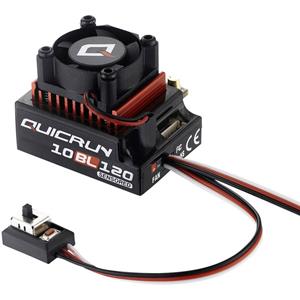 hobbywing QuicRun 10BL120 120A Brushless rijregelaar voor RC auto Belastbaarheid (max.): 760 A