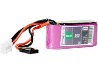 hacker Modellbau-Akkupack (LiPo) 7.4V 350 mAh Zellen-Zahl: 2 25 C Softcase JR-Buchse