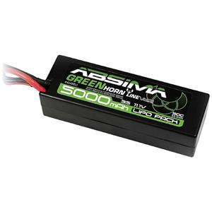 Absima Modellbau-Akkupack (LiPo) 11.1V 5000 mAh Zellen-Zahl: 3 45 C Stick Hardcase XT60