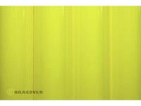oracover Bügelfolie (L x B) 2m x 60cm Gelb (fluoreszierend)