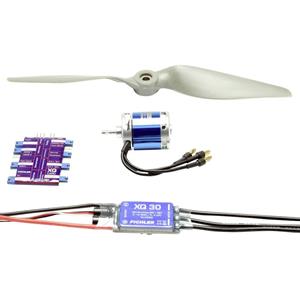 Flugmodell Brushless Antriebsset Passend für: Deperdussin Monocoque