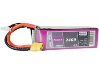 Hacker LiPo accupack 14.8 V 2400 mAh Aantal cellen: 4 35 C Softcase XT60