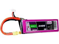 hacker Modellbau-Akkupack (LiPo) 7.4V 2400 mAh Zellen-Zahl: 2 20 C Softcase XT60