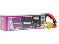 hacker Modellbau-Akkupack (LiPo) 14.8V 5000 mAh Zellen-Zahl: 4 35 C Softcase XT90