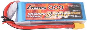 Gens ace LiPo accupack 11.1 V 2200 mAh Aantal cellen: 3 45 C XT60