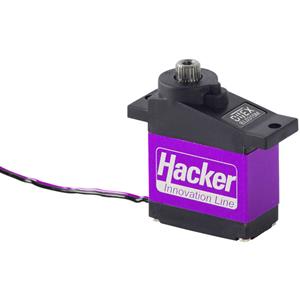 hacker Micro-Servo DITEX EL0315M Getriebe-Material: Stahl