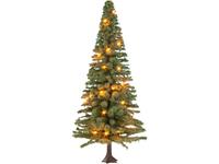 0022111 H0/TT/N/Z verlichte kerstboom met 10 LEDs Hoogte:50 mm