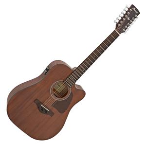 Ibanez Artwood AW5412CE Open Pore Natural 12-string electro-acoustic guitar