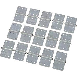 Hinges 11/28 Scharnier Rechthoekig Polyamide (l x b) 28 mm x 11 mm 15 stuks