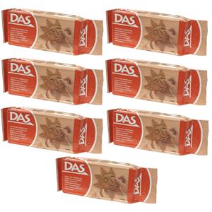 7x DAS Boetseer klei terra 500 gram Beige