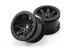 Axial 2.2 Raceline Renegade Wheels - 41mm Wide (Black) (2pcs) (AX08135)