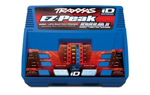 Traxxas Modelbouw oplader 8 A  EZ-Peak Plus Dual Li-poly, NiMH Minus-delta-U-uitschakeling, Batterijherkenning, Temperatuurbewaking