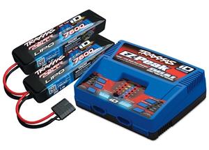 Traxxas EZ-Peak Plus Dual +2x LiPo-Akku Modellbau-Ladegerät 8A LiPo, NiMH Minus-Delta-U Abschaltung