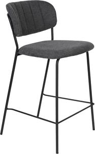 Barstoel Jolien - Black/Dark Grey