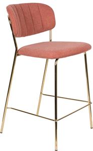Barstoel Jolien - Gold/Pink