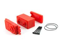 ADS Plastic Gear Servo Case (RED) (1PCS) (AR390090)