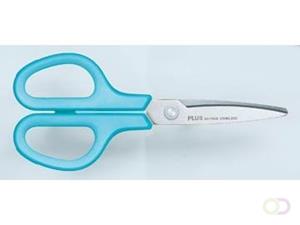 Plus FitCut Curve SMART schaar voor linkshandigen, 17,5 cm, blauw, op blister