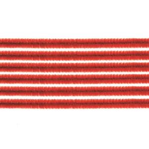 20x chenilledraad rood 50 cm hobby artikelen Rood