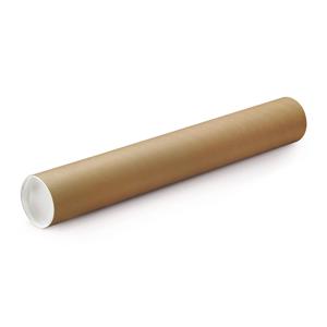 Poster koker 85 x 100 mm van karton Bruin