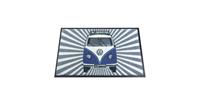 Yomonda VW T1 Bulli Bus Fußmatte, 70x50cm blau Gr. 50 x 70