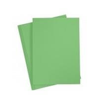 A4 hobby karton groen 180 grams 2x Groen