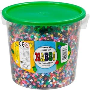 Nabbi Medium RÃ¸rperler Standard Mix - 20000 STUKS