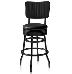 Bel Air Retro Barkruk BS-29-66-CB Full Black