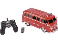 T1 Samba Bus Feuerwehr Rot Brushed 1:14 RC Modellauto Straßenmodell RtR 2,4GHz