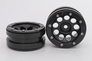 metsafil 1:10 Crawler Felgen PT-Ecohole Schwarz 2St.