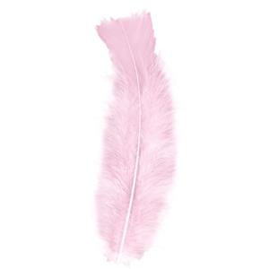 100x Lichtroze veertjes decoratie materiaal Roze