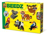 SES Creative strijkkralenset Beedz Jungle dieren 2400 stuks