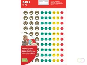 Apli Kids beloningsstickers Happy Smile, blister met 12 vellen