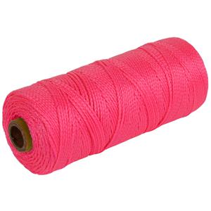 Touw/uitzetkoord roze 1,5 mm x 200 m Roze