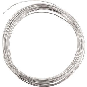 2x Hobby aluminium draad zilver 1 mm x 500 cm p/st Zilver