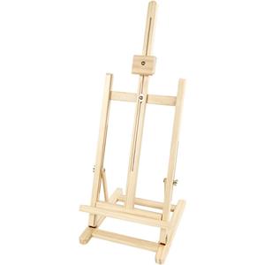 Houten schildersezel 76 cm tafelmodel Creme