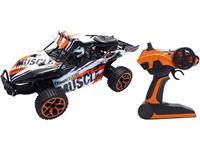 Amewi 22220 Extreme D5 1:18 RC modelauto voor beginners Elektro Buggy 4WD Incl. accu, oplader en batterijen voor de zender