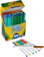 Tuschpennor Super Tips Crayola (100 uds)