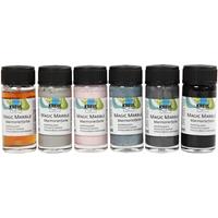 Creativ Company Marble Verf Pastelkleuren, 6x20ml