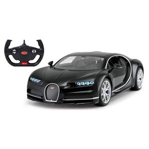 Rastar RC Bugatti Chiron jongens 27 MHz 1:14 zwart