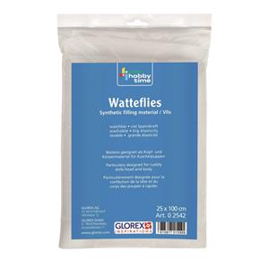 Wattenvlies 100 grams vulmateriaal 25 x 100 cm hobbymateriaal Wit