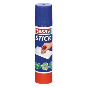 Tesa 1x  lijmstift 40 gram hobby/knutselbenodigdheden Transparant