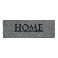 Praxis Deurmat Ruco Print Home grijs 26x75cm