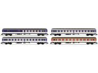 Fleischmann 881908 4-tlg. Set „Popfarbener DC-Zug“, DB